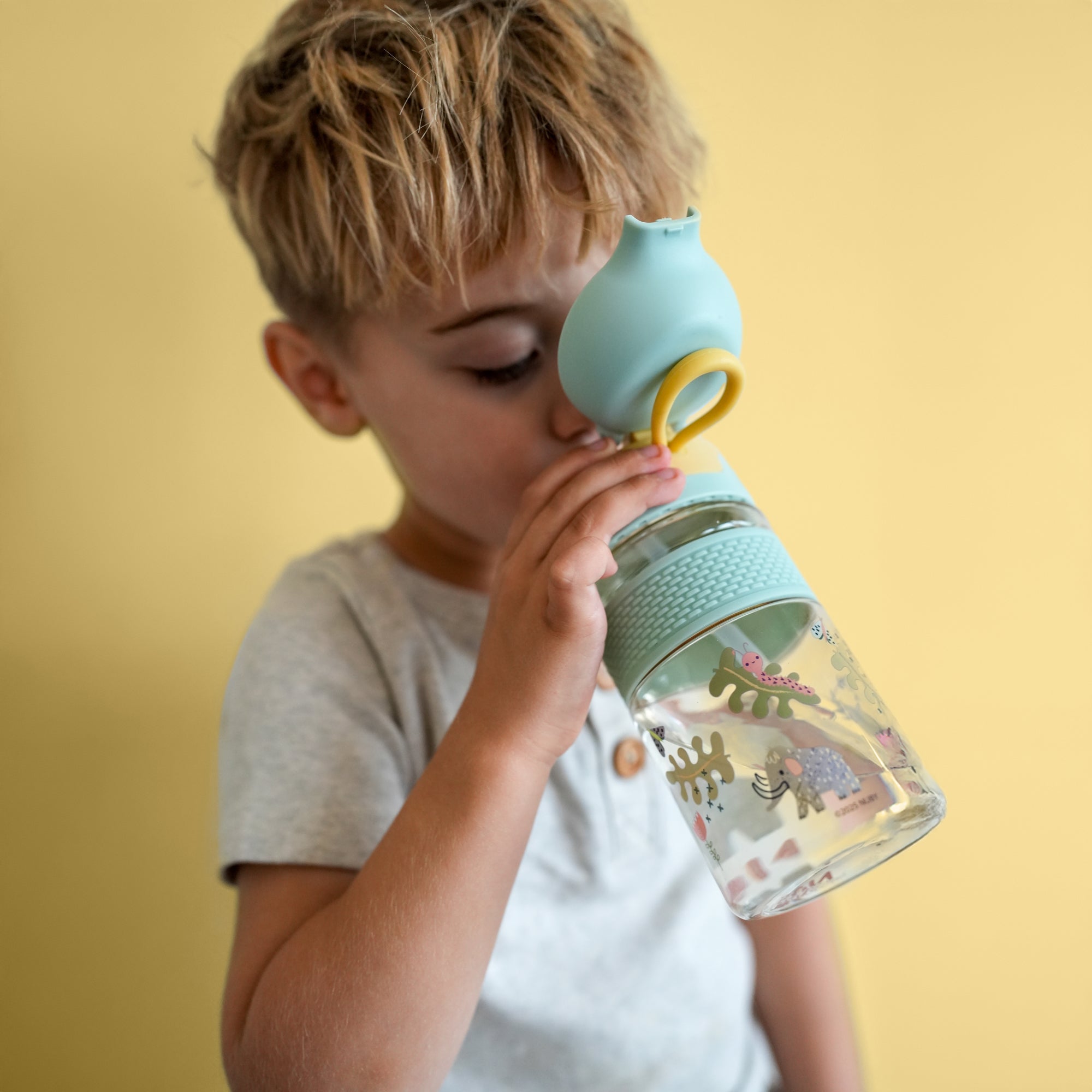 Thirsty Kids Flip-It BOLT Water Bottle | Mammoths